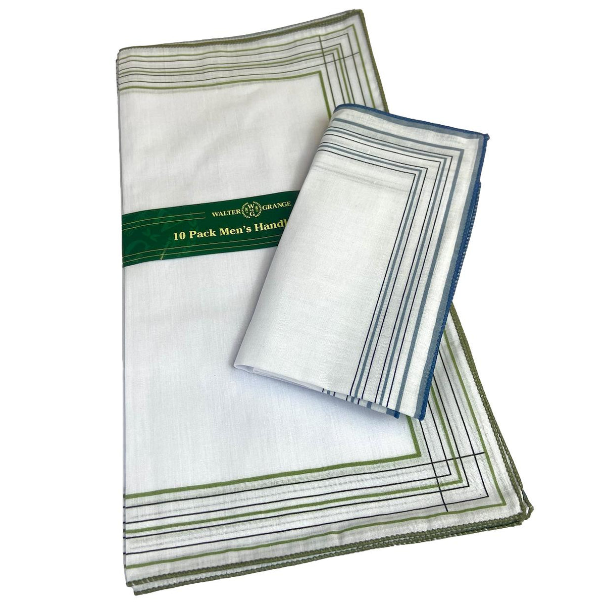 10 Men&#39;s Handkerchiefs - Senior Style