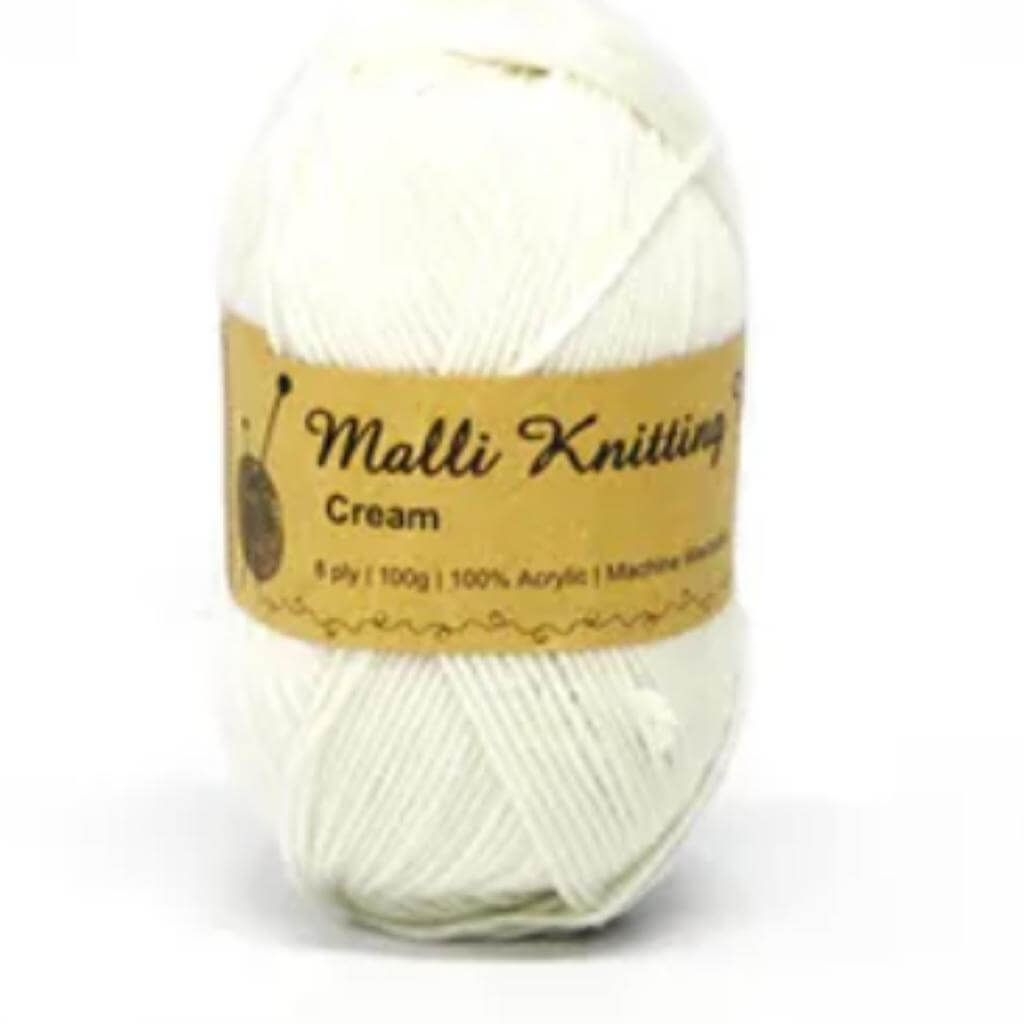 100g Cream Yarn - Senior Style