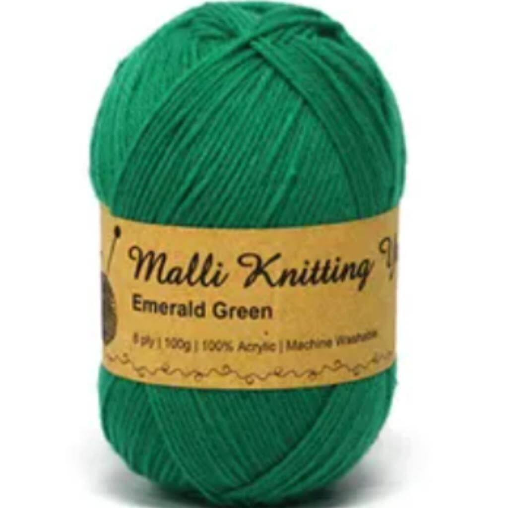 100g Green Yarn - Senior Style