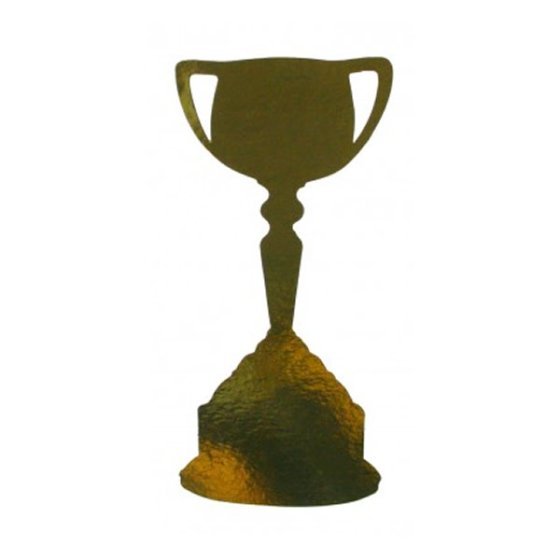 200mm Cutouts Trophy Cup Gold Pack Of 12 - Senior Style