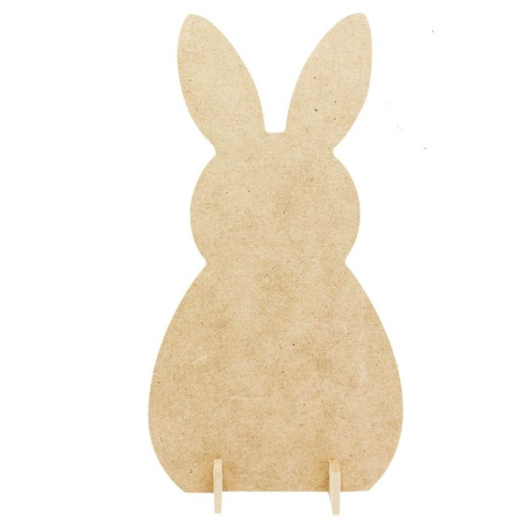 3D Wooden Bunnies - Pack of 20 - Senior Style