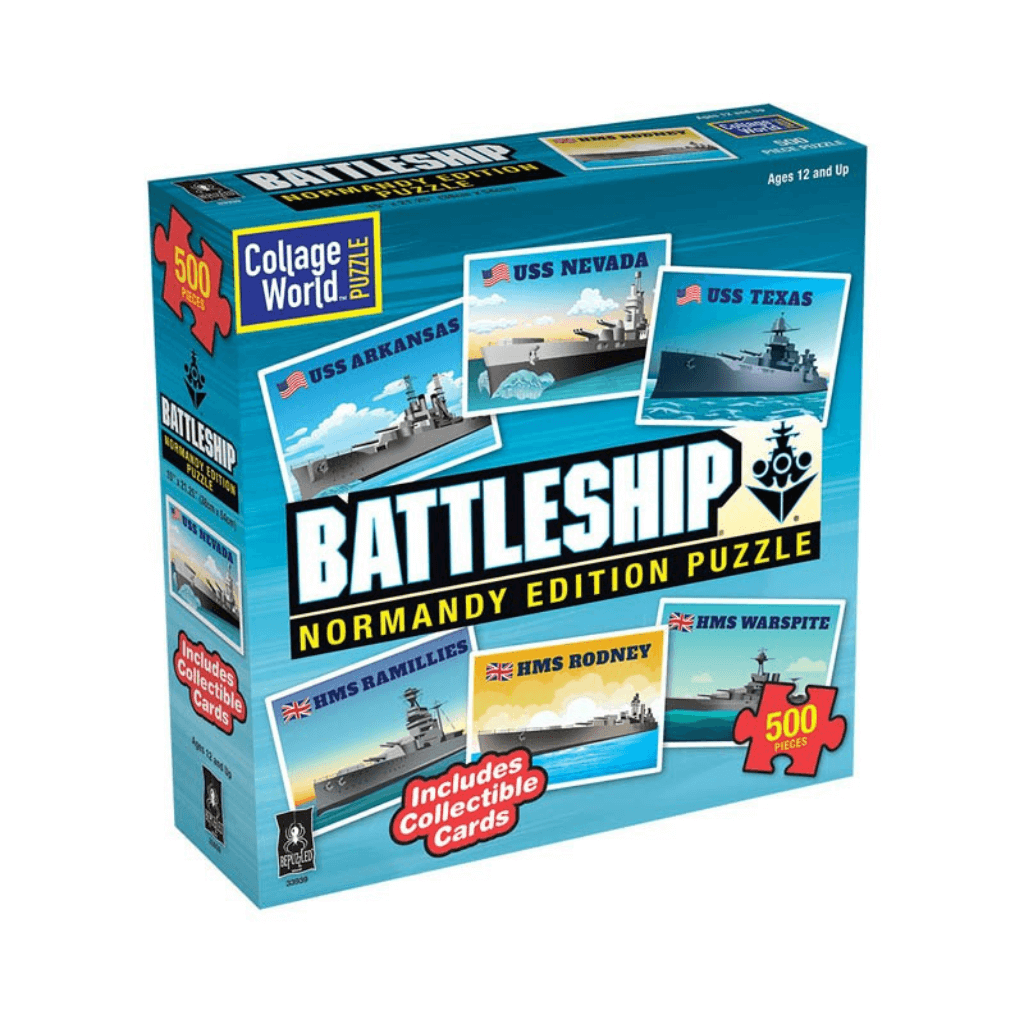 Battleship Normandy 500-Piece Puzzle