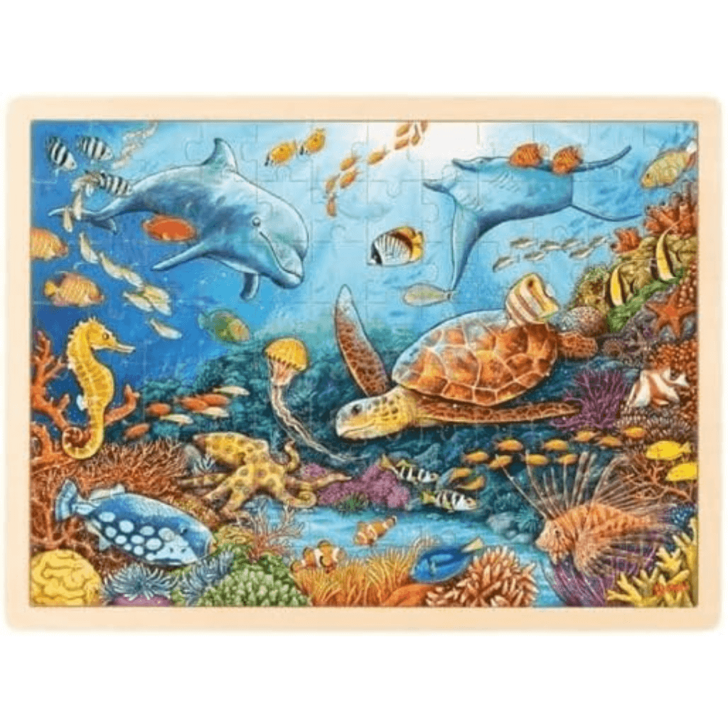 Great Barrier Reef Wooden Puzzle 96 Piece