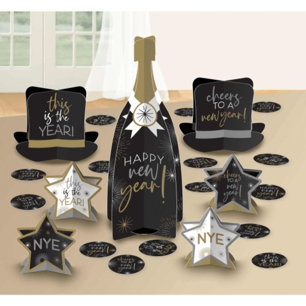 Happy New Year Tabletop Decorating Kit