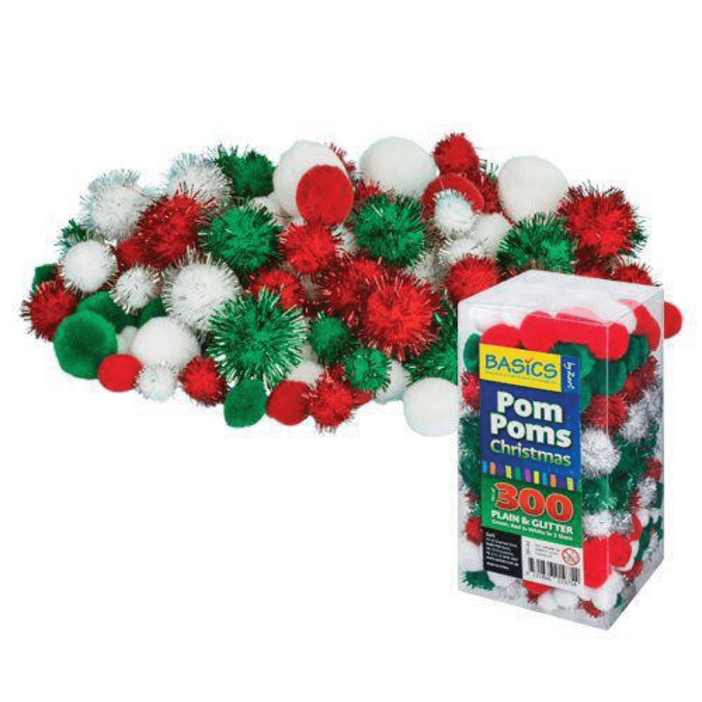 Pom Poms - Christmas Colours