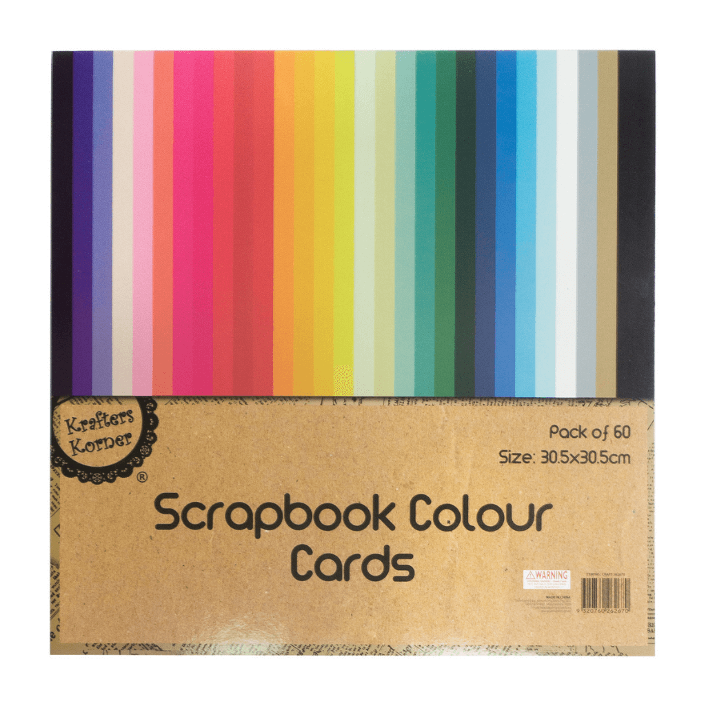 Scrapbook Colour Cards