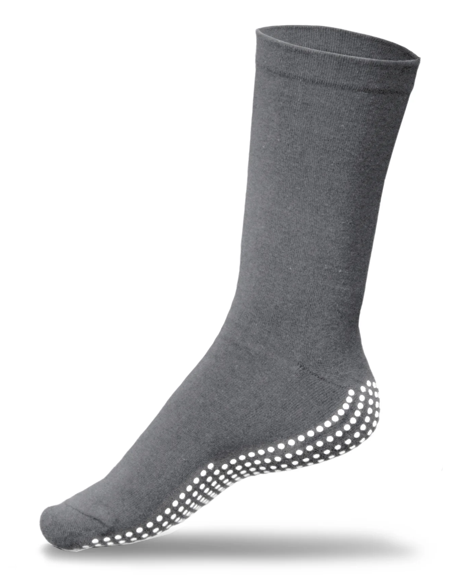 Circulation Socks / Non Slip Socks / Diabetic Safe Socks by Gripperz - Senior Style