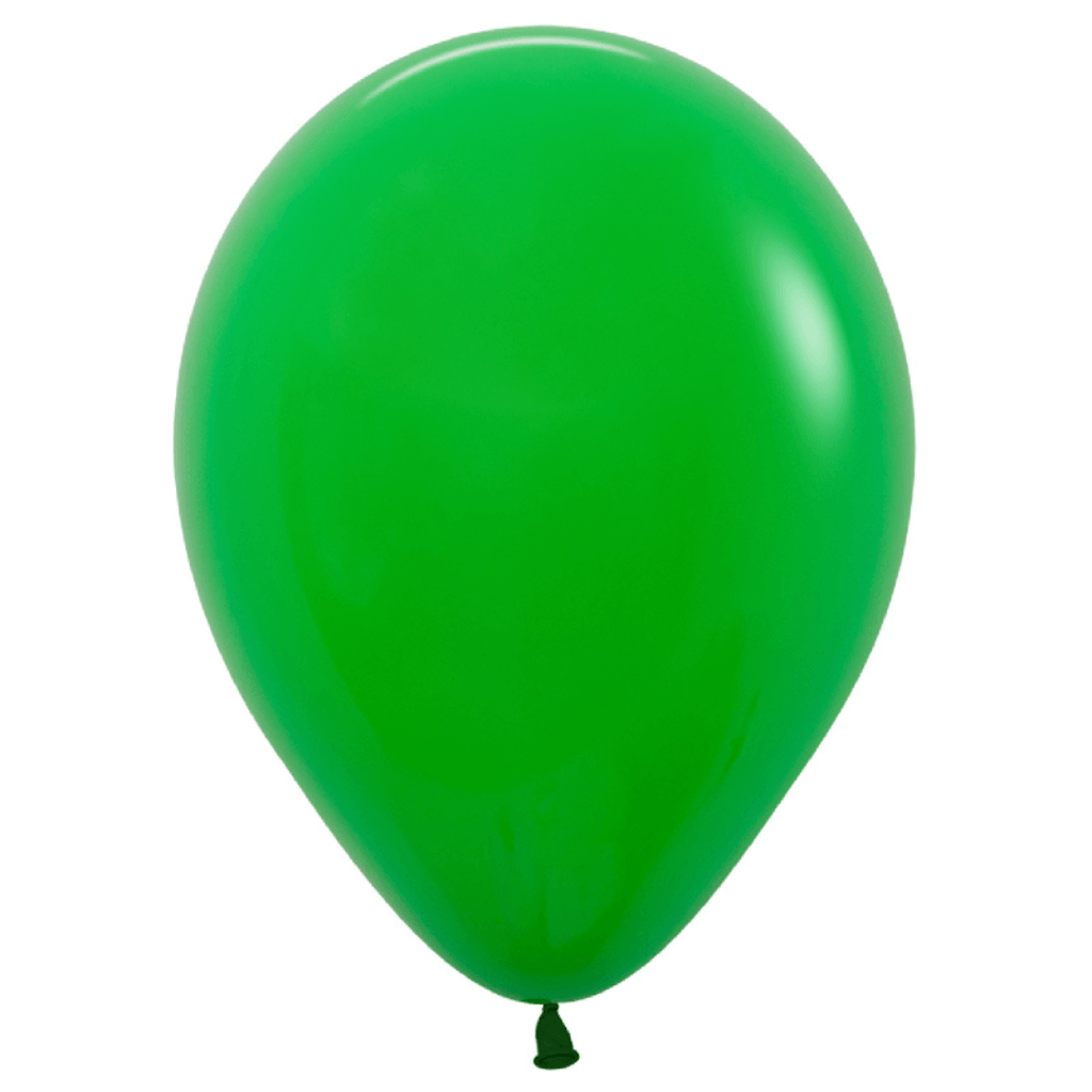 Sempertex 30cm Fashion Shamrock Green Latex Balloons