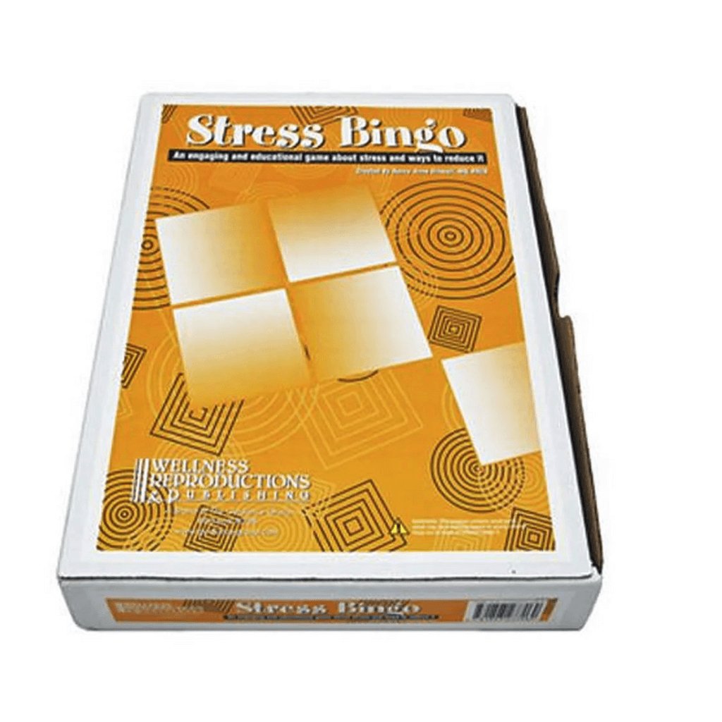 Adult Bingo Game Cards - Stress Management - Senior Style