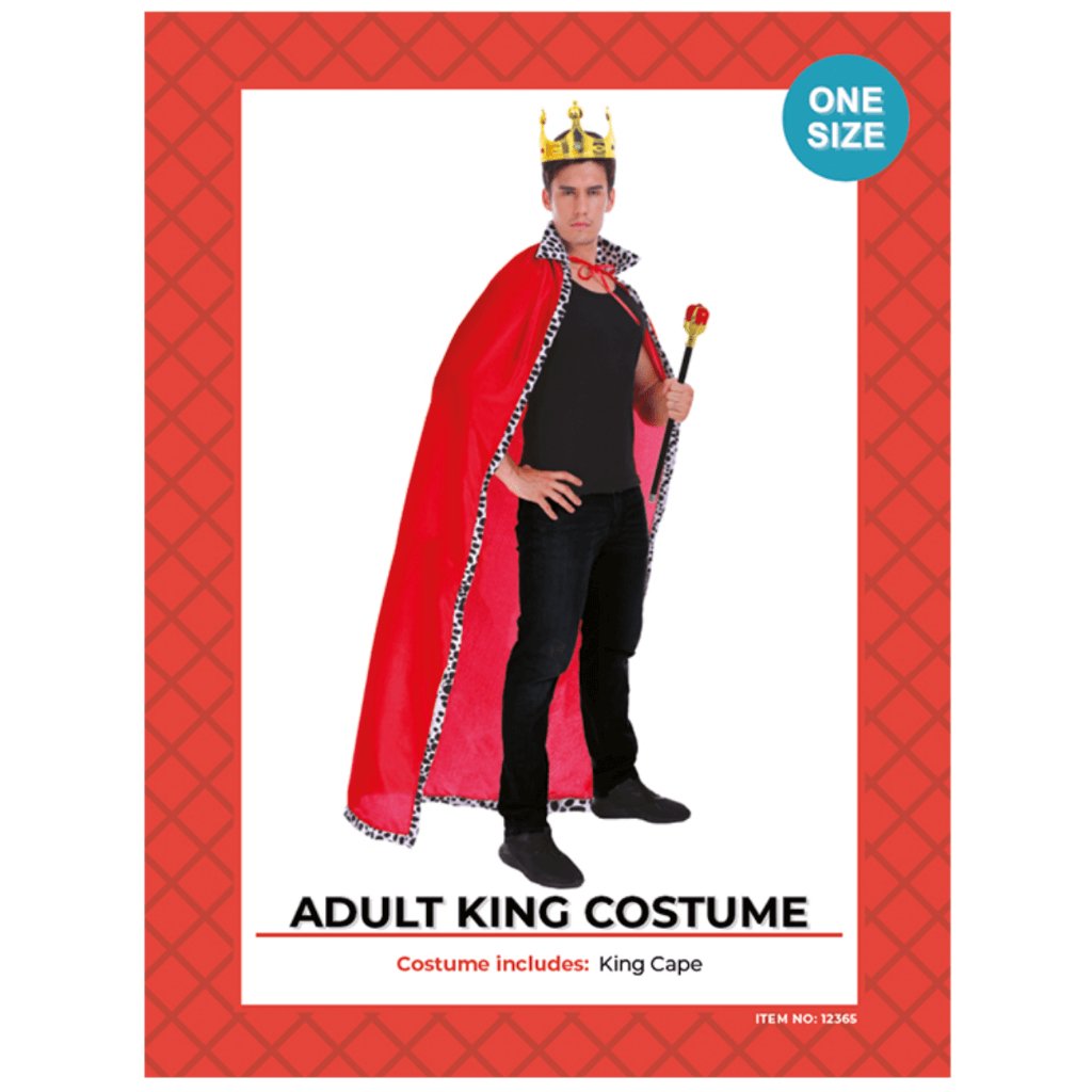 Adult King Cape (Red) - Senior Style