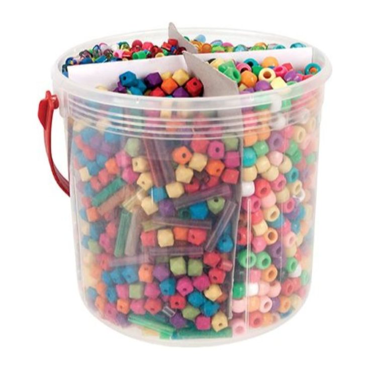 Basics Plastic Beads 655g - Senior Style