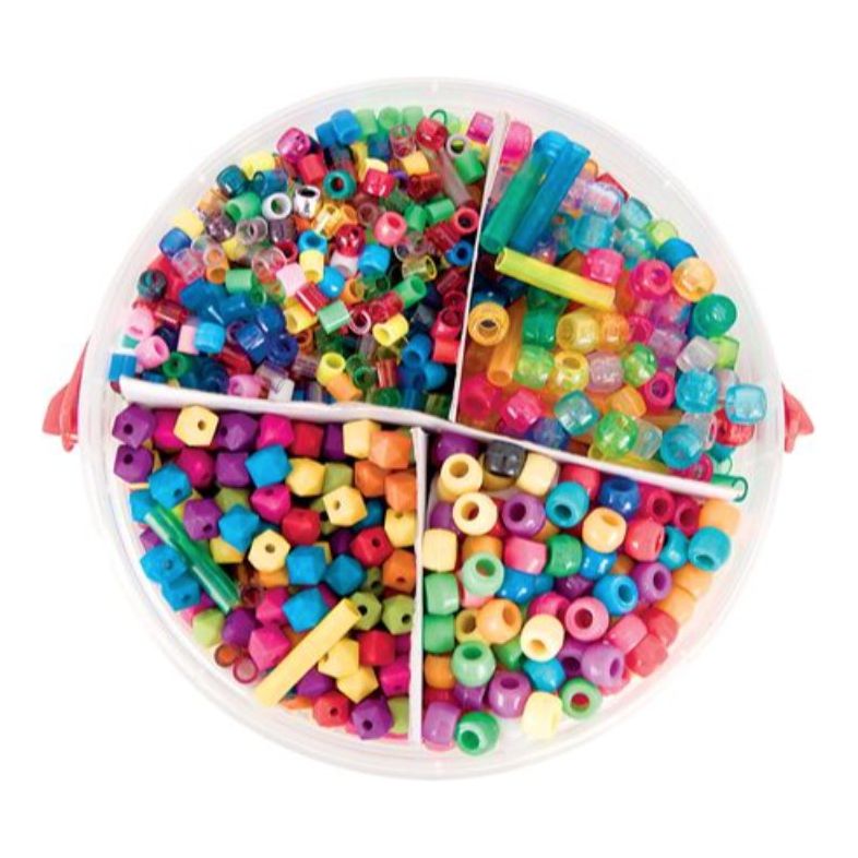 Basics Plastic Beads 655g - Senior Style