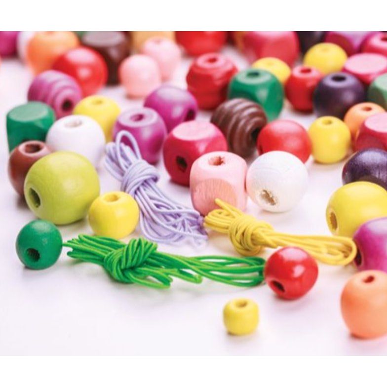 Basics Wooden Beads 575g - Senior Style