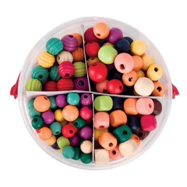 Basics Wooden Beads 575g - Senior Style