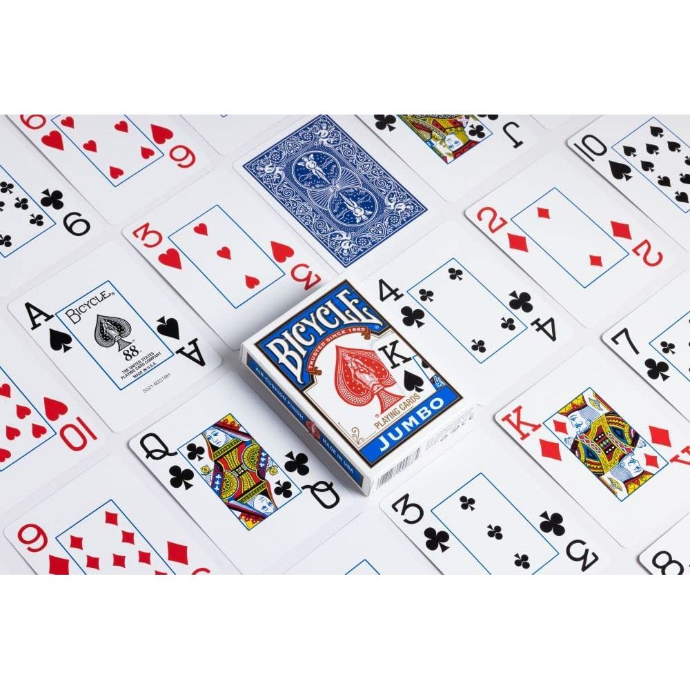 Bicycle cards jumbo sale