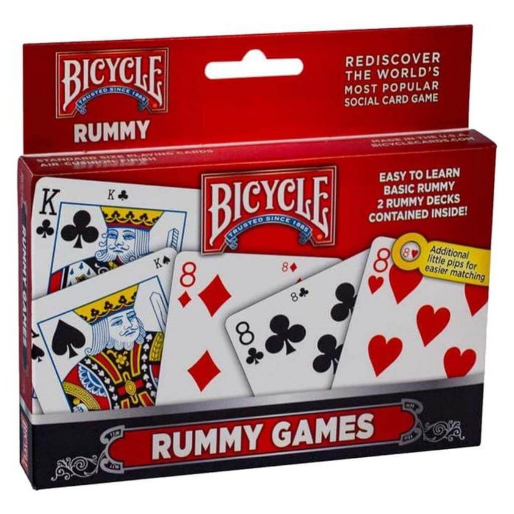 Bicycle Rummy Cards - Senior Style