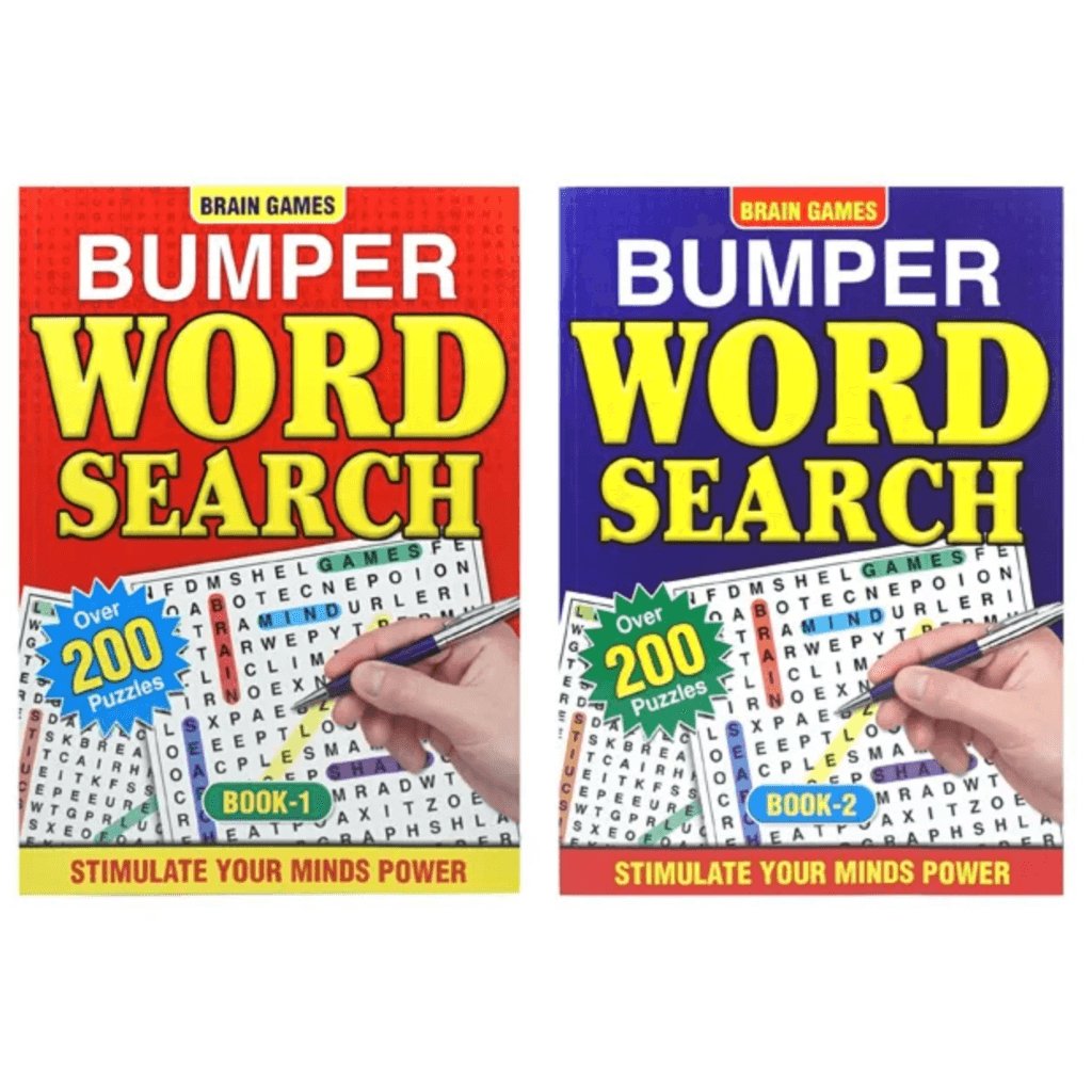 Bumper Word Search Book - Senior Style