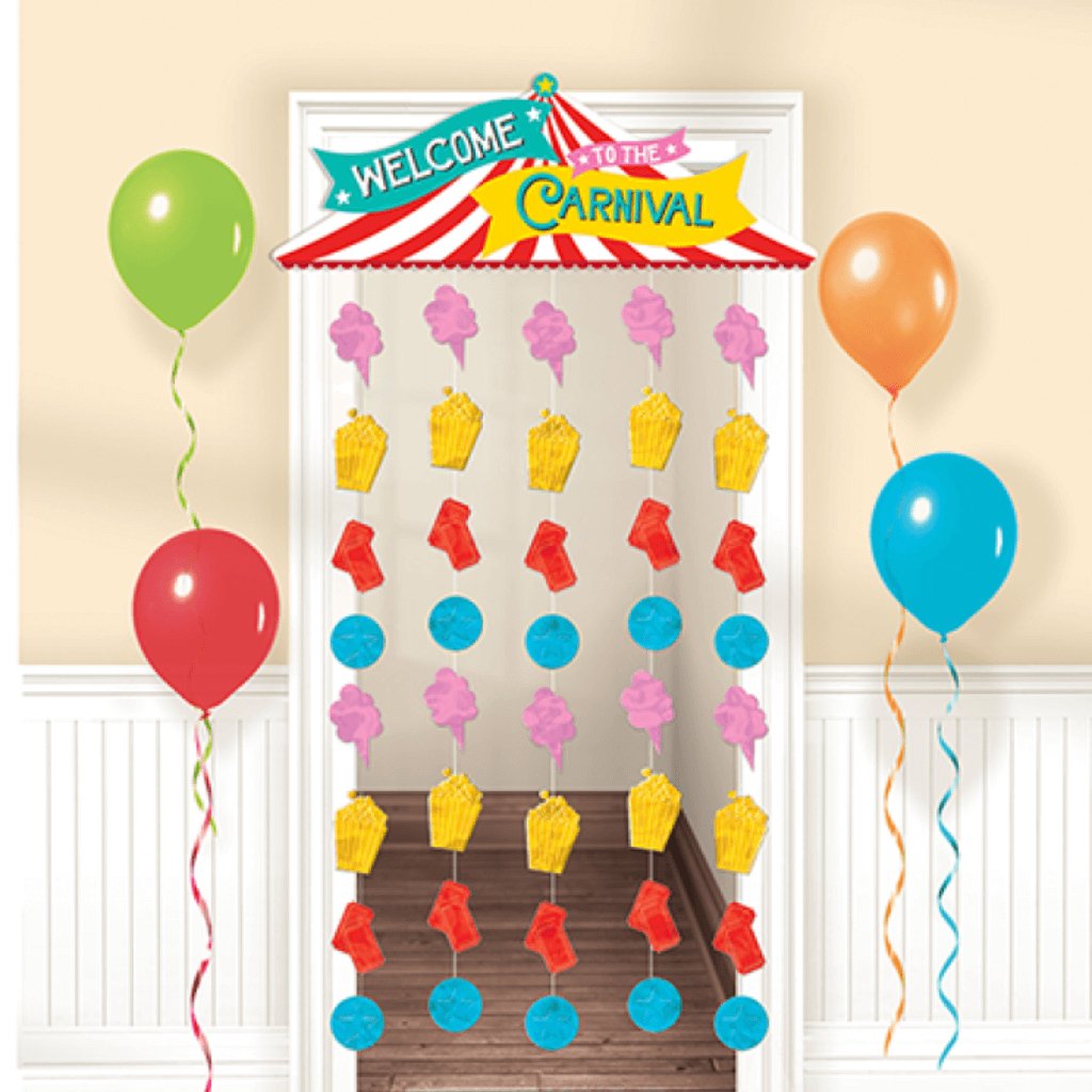 Carnival Games Door Curtain - Welcome To The Carnival - Senior Style