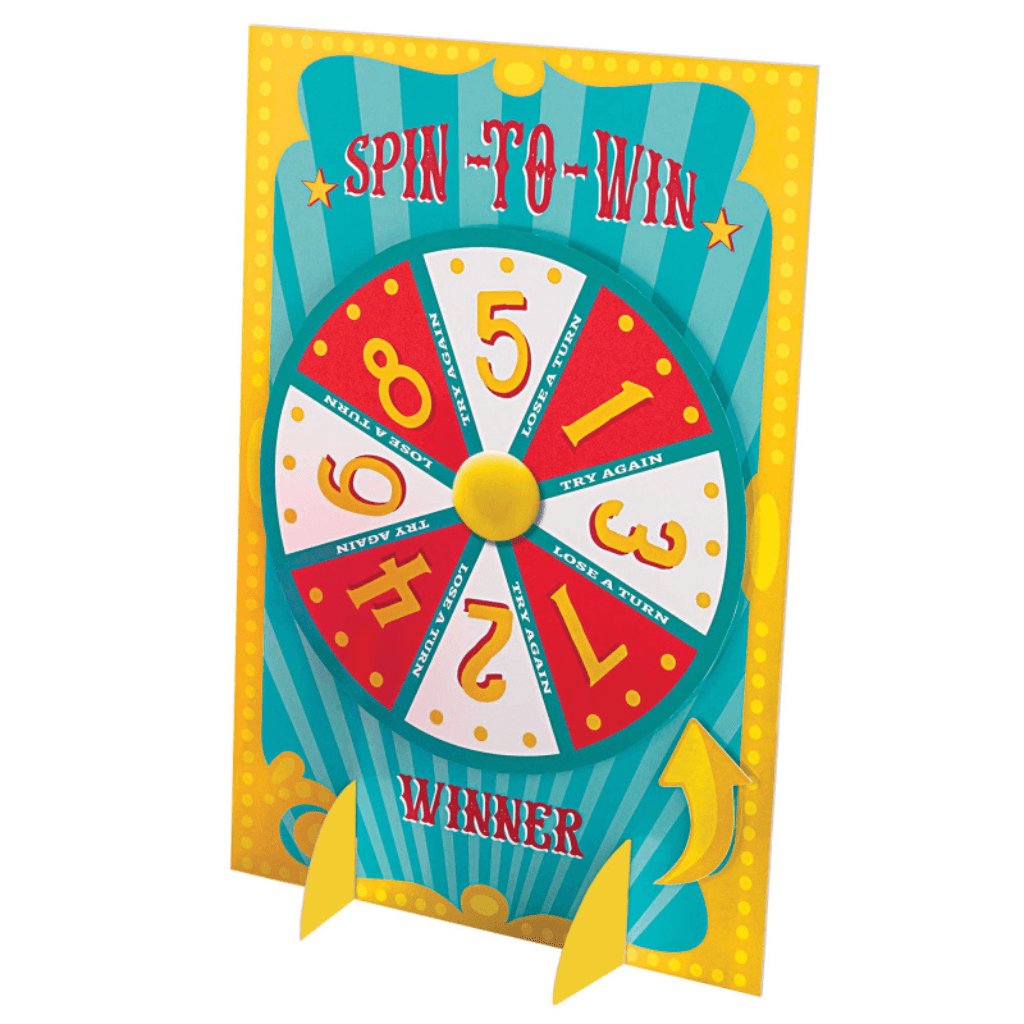 Carnival Prize Wheel Spin to Win - Senior Style