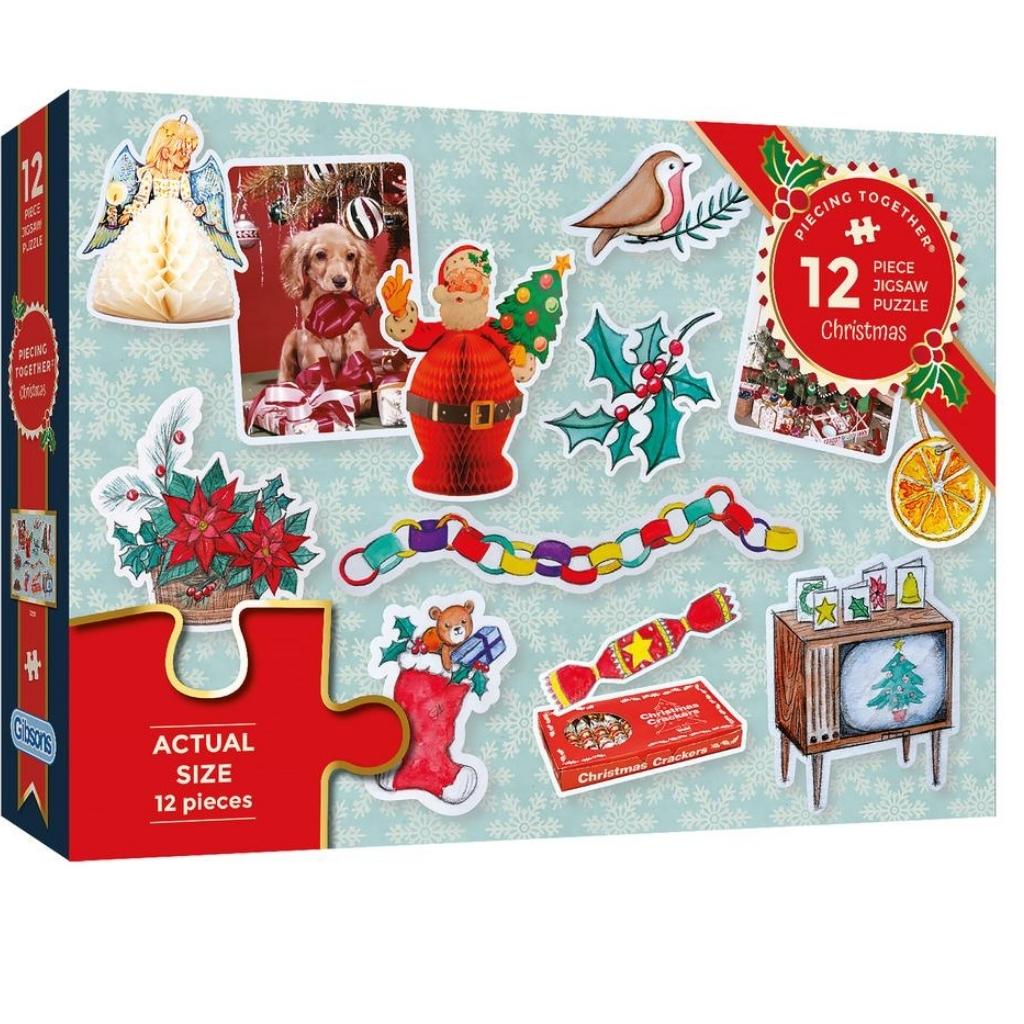 Christmas - 12 XL Piece Jigsaw Puzzle - Senior Style