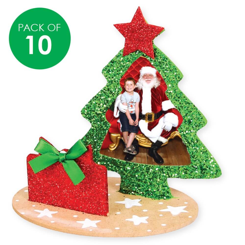 Christmas Diorama Frames Pack of 10 - Senior Style