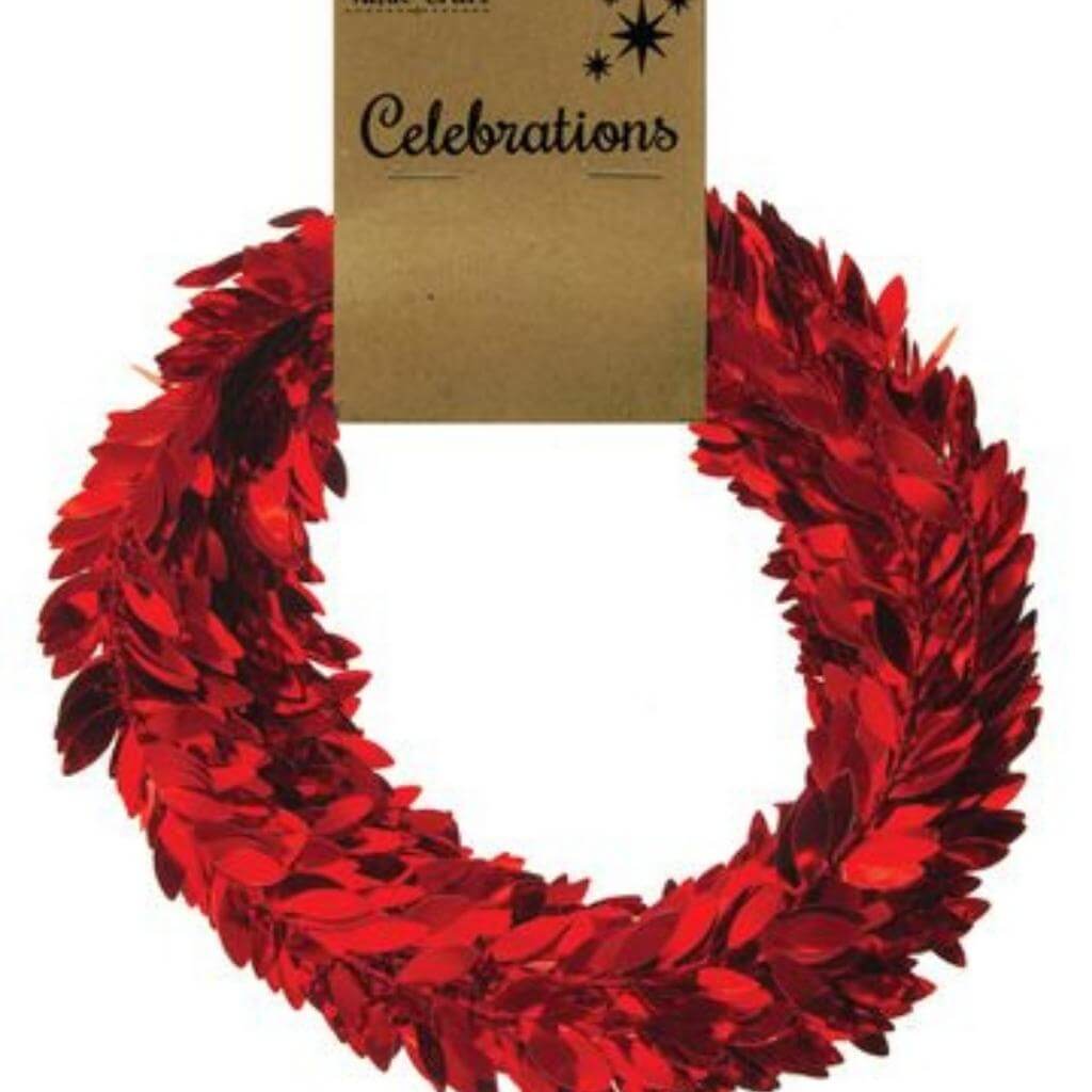 Christmas Garlands Boxwood 3m Various Colours - Senior Style