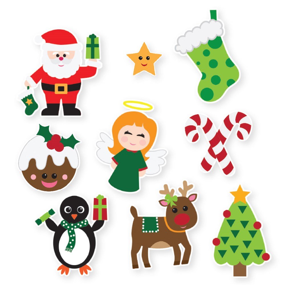 Christmas Stickers - Pack of 250 - Senior Style