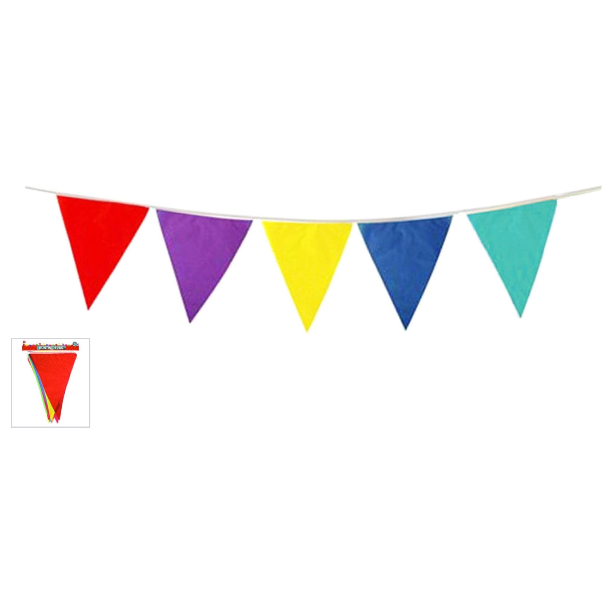 Colourful Bunting Flags - Senior Style