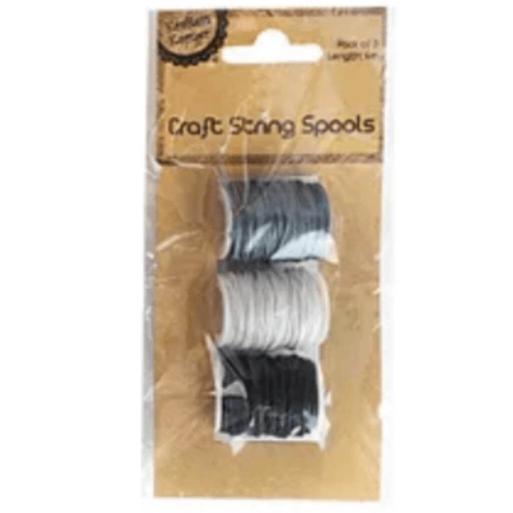 Craft String 6m Spool Set of 3 - Senior Style