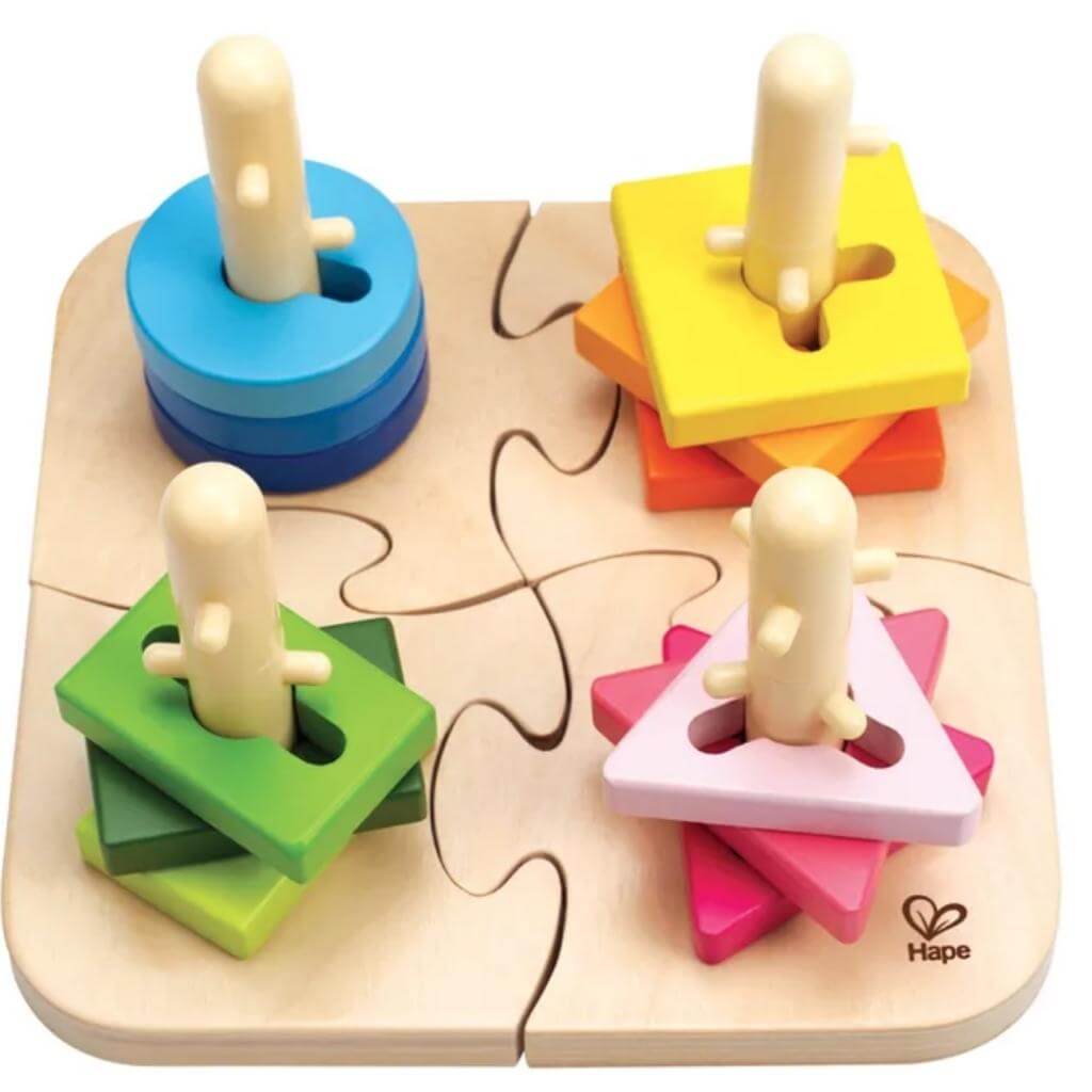 Creative Peg Puzzle 16 Pieces - Senior Style