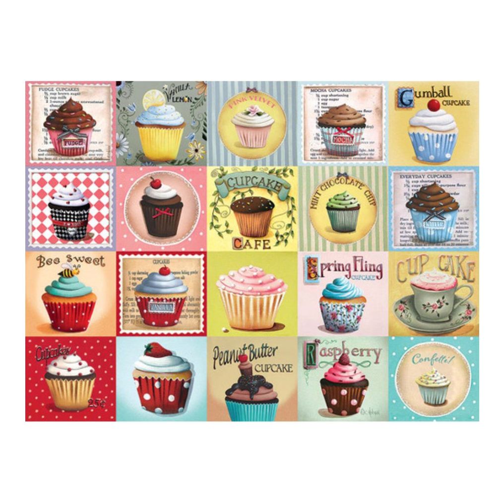 Cupcake Cafe - 275 Large Piece Jigsaw Puzzle - Senior Style