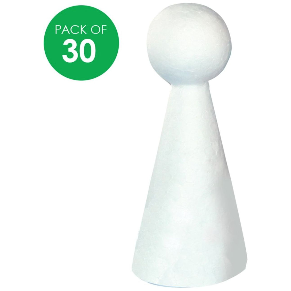 Decofoam Cone People - Pack of 30 - Senior Style