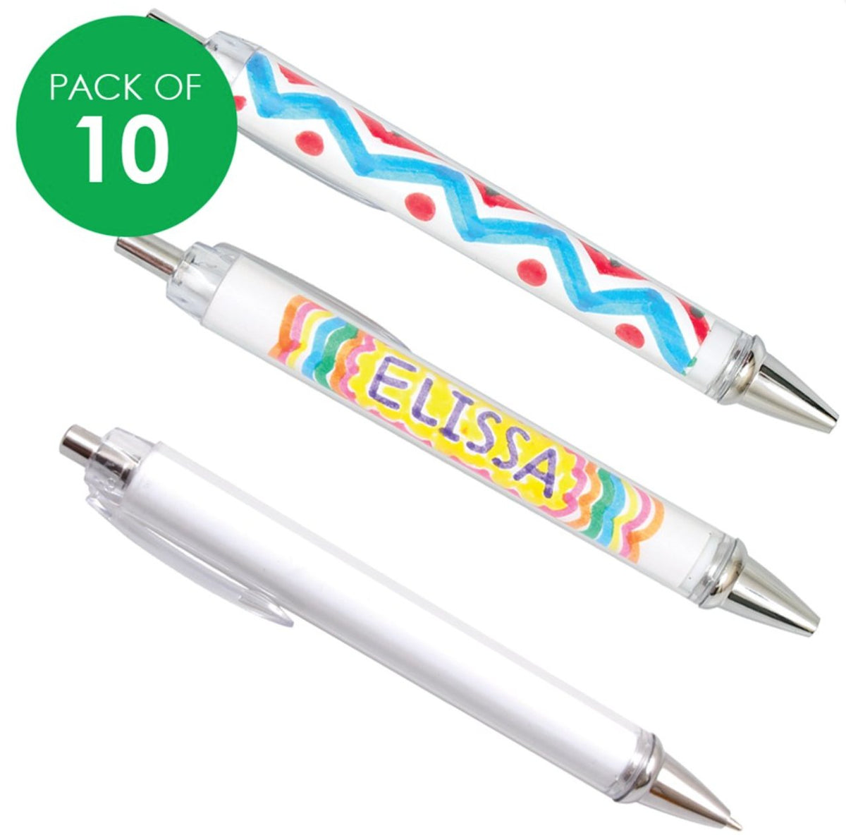 Design a Pen - Pack of 10 - Senior Style