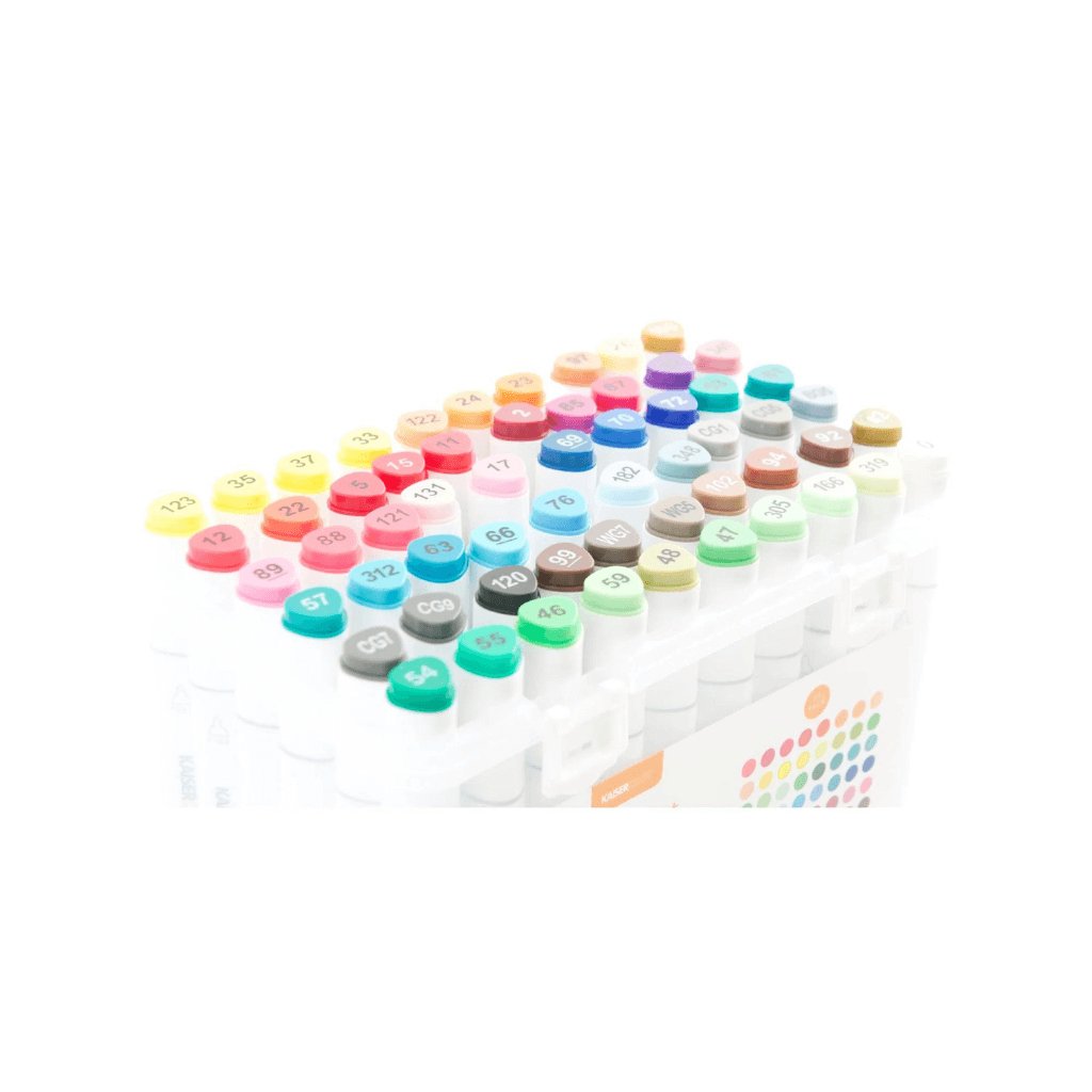 Double Tip Art Markers 60 - Pack - Senior Style