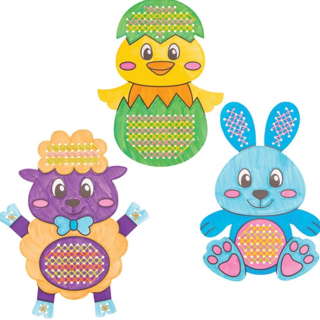 Easter Colour - in Cross Stitch Kits Pack of 5 - Senior Style