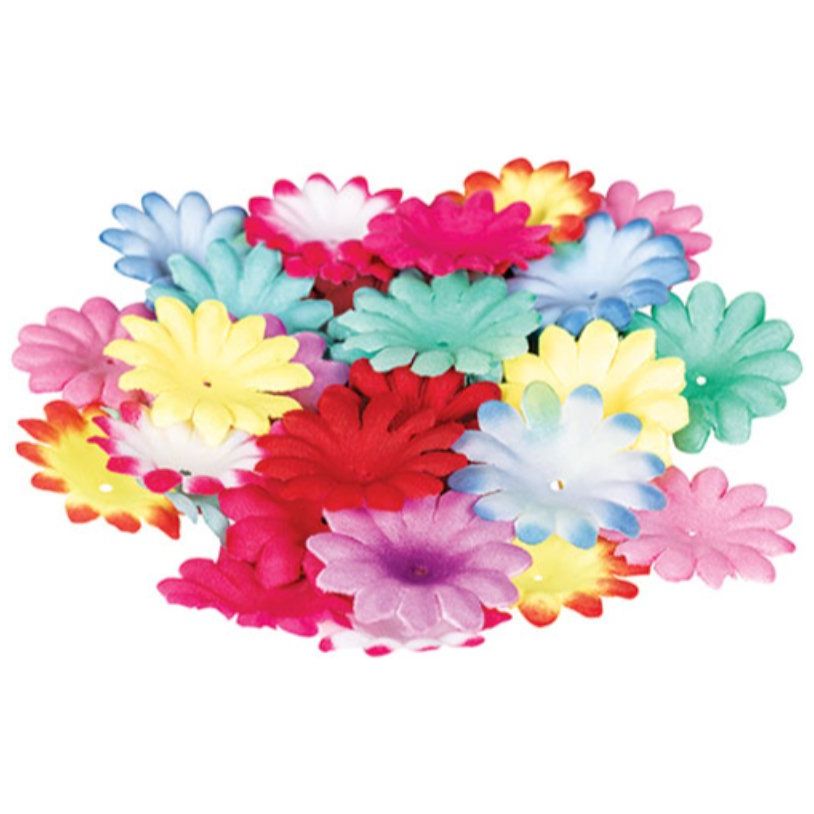 Fabric Flower Embellishments - Senior Style