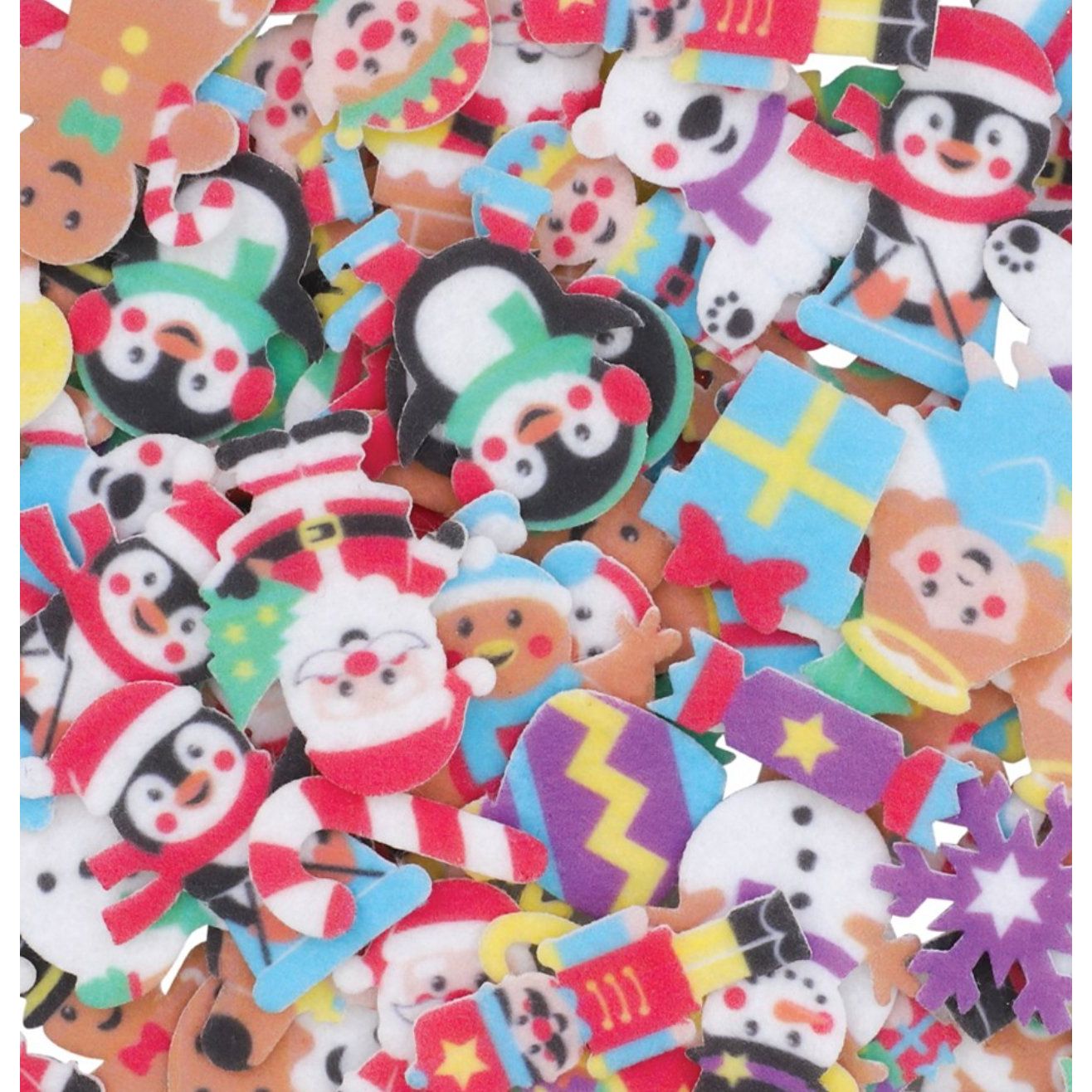 Felt Christmas Stickers - Assorted - Pack of 120 - Senior Style