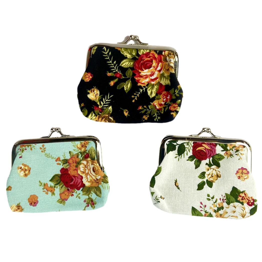 Floral Coin Purse - Senior Style