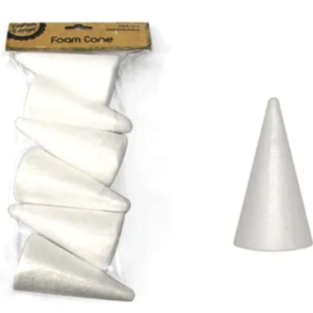 Foam Cones Pack of 6 - Small - Senior Style