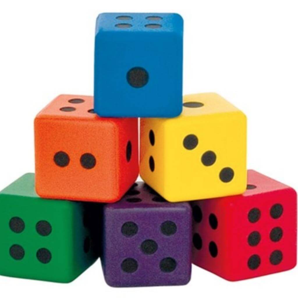 Foam Dice Set - Senior Style