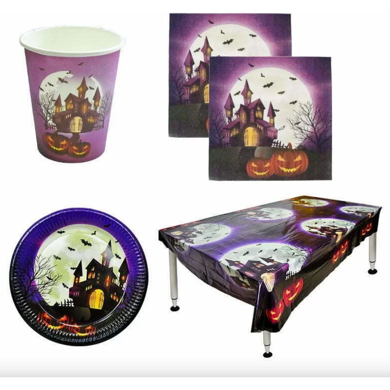 Halloween Tableware Set - Senior Style