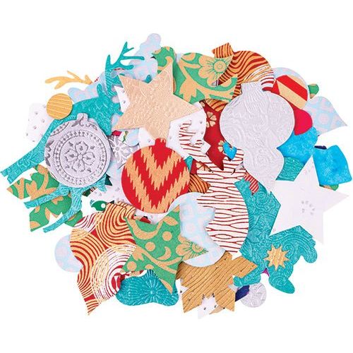 Handmade Pattern Paper – Christmas Shapes 100g - Senior Style