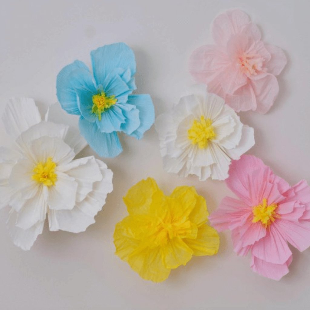 Hello Spring Tissue Paper Flowers - Senior Style