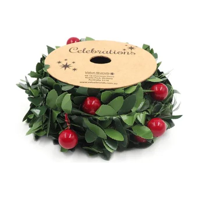 Holly & Berry Leaf Trim - Senior Style