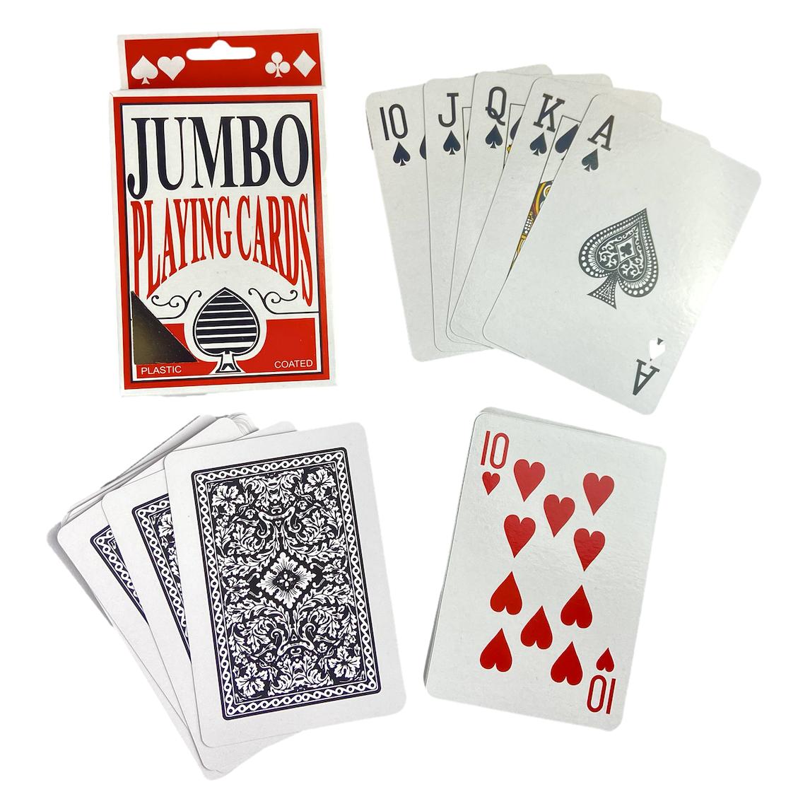 Jumbo Playing Cards - Senior Style