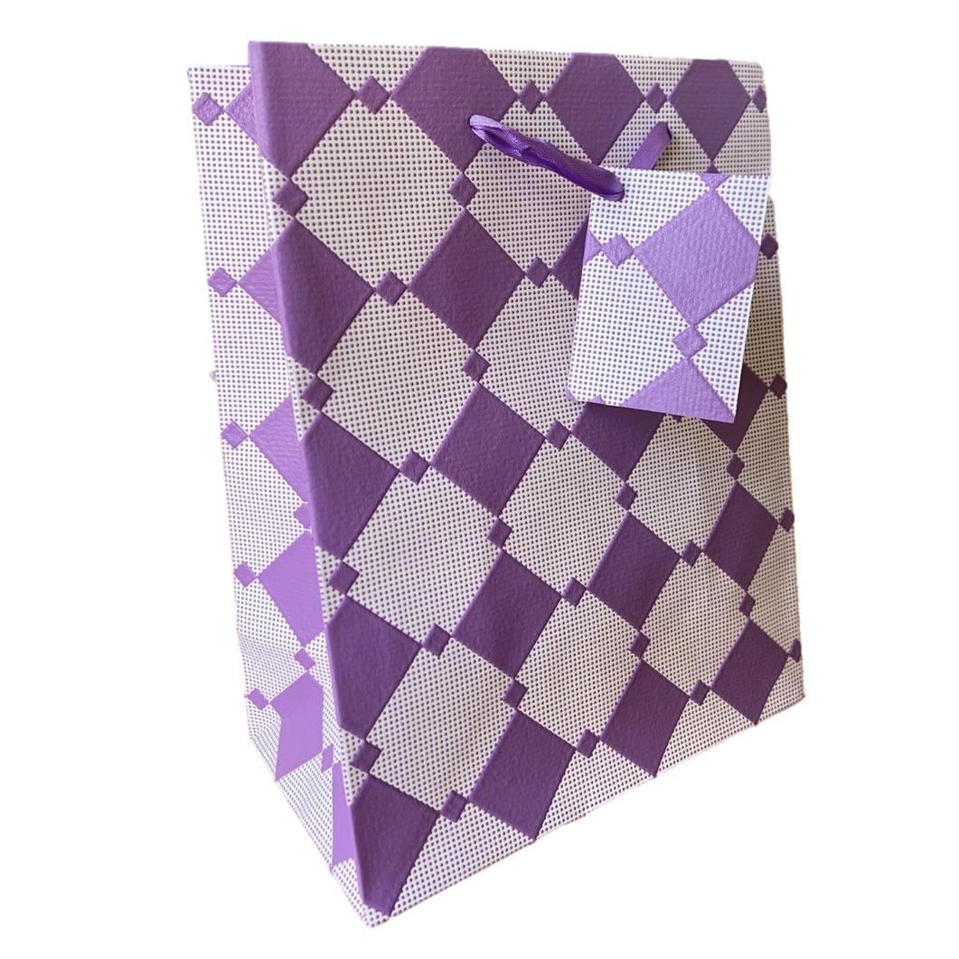 Ladies Patterned Gift Bag - Senior Style