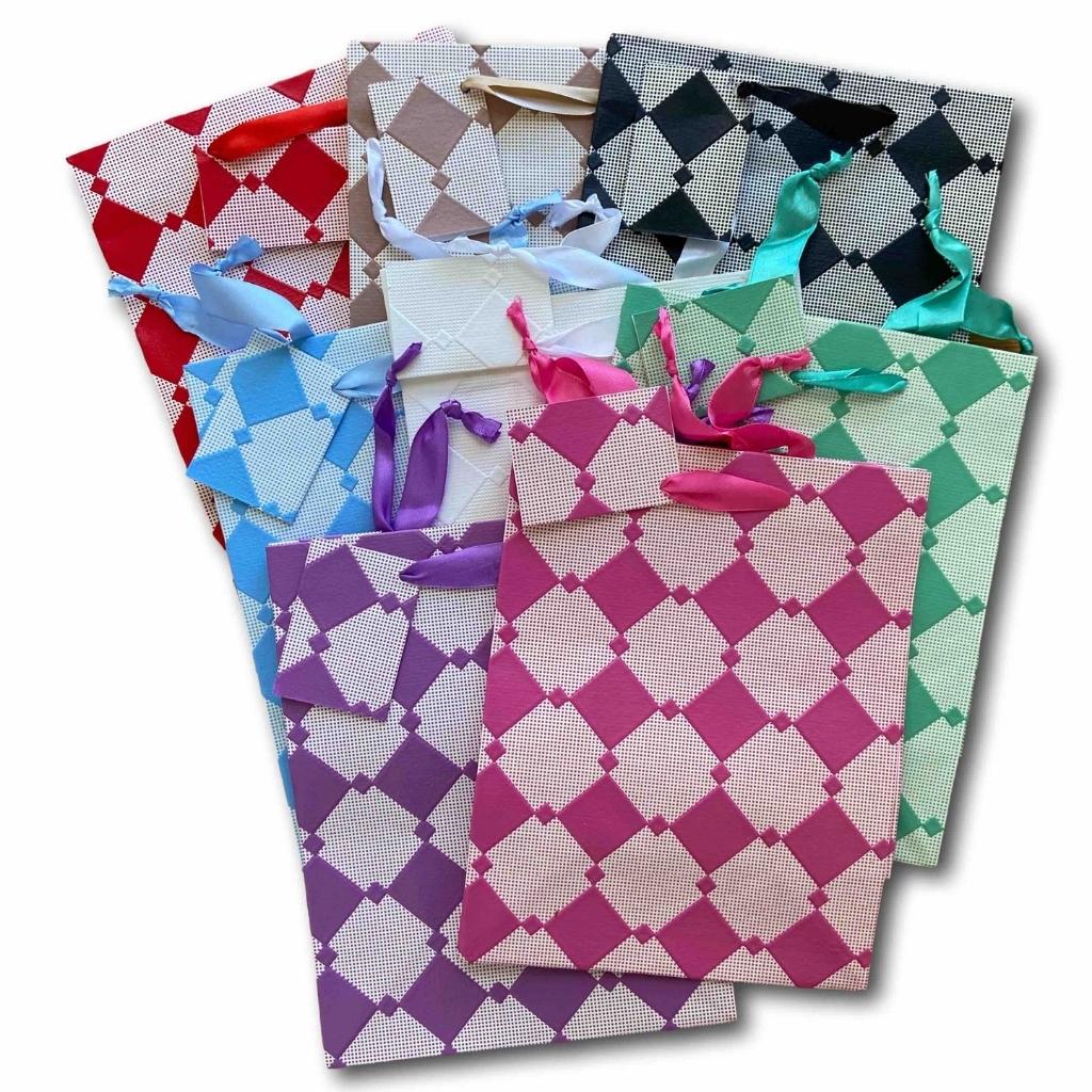 Ladies Patterned Gift Bag - Senior Style