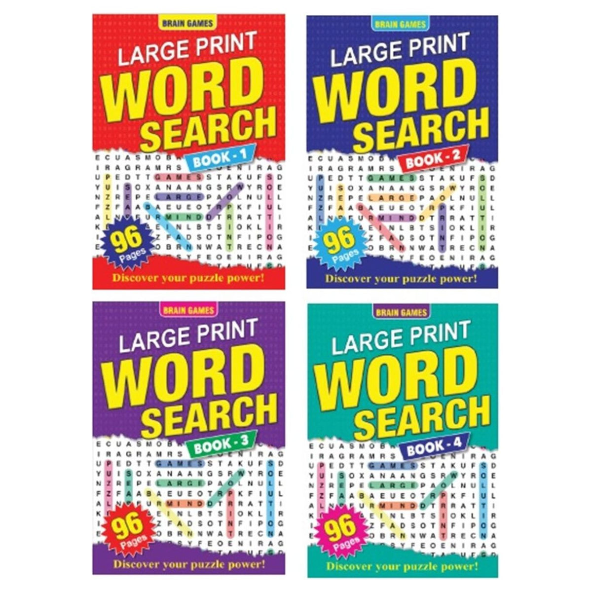 Large Print Word Search - Senior Style