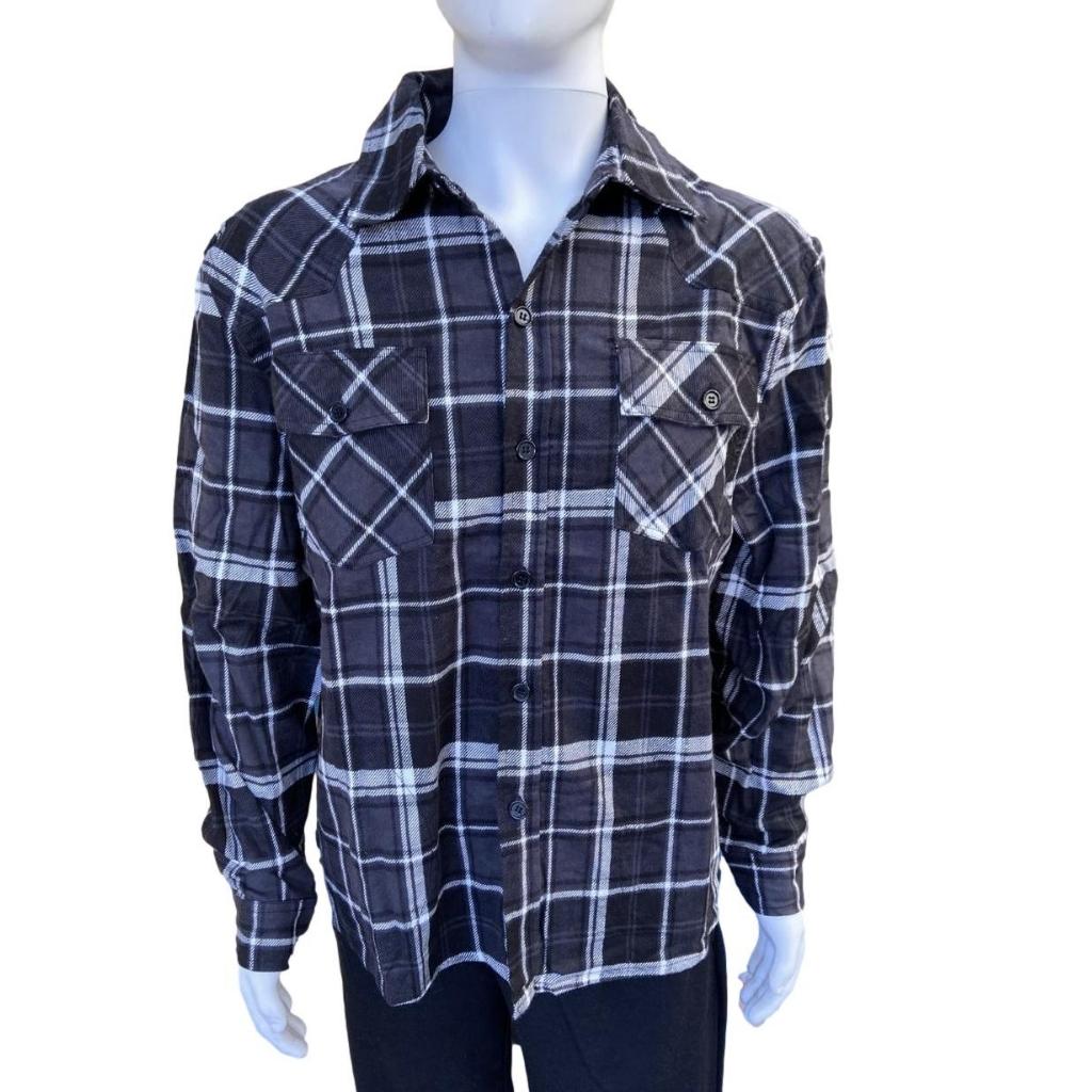 Men&#39;s Flannelette Shirt - Senior Style