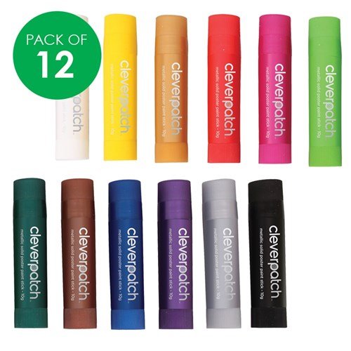 Metallic Paint Sticks Pack of 12 - Senior Style